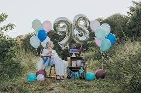 Looking for fabulous 75th birthday party ideas? This Spunky Grandma Had An Epic Photo Shoot To Celebrate Her 98th Birthday The Delite