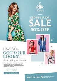 Minimal Fashion Sale Flyer In 2020 Fashion Poster Fashion Fashion Sale