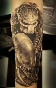 Alien Vs Predator Predator Tattoo Movie Tattoo Alien Tattoo