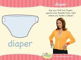 Learn How To Sign Diaper In Asl Signingtime Dictionary