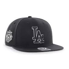 Los Angeles Dodgers 47 Brand Sure Shot Black Adjustable Hat 47 Brand Hats Dodgers