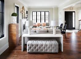 Have Your Couch S Back Sofa Console Tables Under 250 Black And White Living Room Living Room White Table Behind Couch