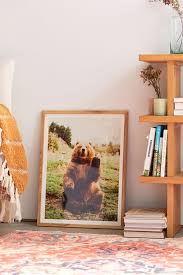 Fabrics, trims, accessories prints, silk, silky aspect, shirting, sportswear & functional fabrics, urban outfitters, verywear, walmart, wolford, by our art directors in dedicated areas + texworld trends book each season louis gérin. Becca Tapert Hi Bear Art Print Urban Outfitters