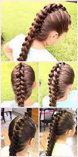 Amazing Girls Dragon Braid Hairstyle Diy Tutorial Video In 2020 Braided Hairstyles Tutorials Hair Braid Diy Braided Hairstyles