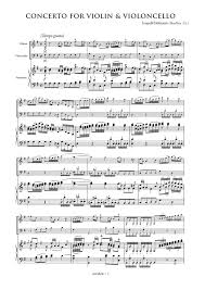 Hofmann, Leopold: Violin & Cello Concerto in G major (Badley G1) [Study  Edition] (AE028/SE)