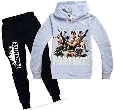 Outfits are cosmetic only, changing the appearance of the player's character, so they do not provide any game benefit although some outfits can be used to blend in the environment. Fortnite Sweatshirt Boys Girls Hooded Hoodies Pants Set Buy Online At Best Price In Uae Amazon Ae