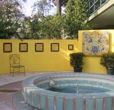 Painting exterior block wall that goes around back of the house. Pool Wall Cinder Block Walls Cinder Block Concrete Blocks