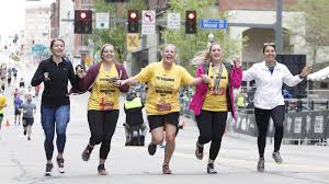 The relay is an opportunity to run with friends and family, either competitively or just for the fun of it! Photos Dick S Sporting Goods Pittsburgh Marathon Pittsburgh Business Times