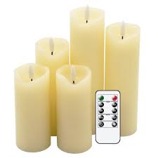 Candles Battery Power Real Wax Flameless Flickering Led Candles Christmas Home Decor Uk Sarathaarts Ac In