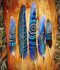 Iluka Art Design On Instagram Painted Rosella Feathers I Found Today Near Lorne Aboriginal Indigenousart Ind Feather Crafts Feather Painting Feather Art