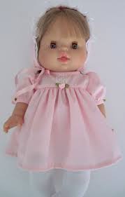 PDF Long Gown, Dress, Bonnet, and Tights Pattern Fits 34 Cm Baby Dolls,  Such as Minikane