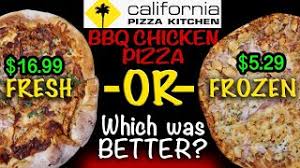 California pizza kitchen frozen pizza bbq chicken review. Cpk Bbq Chicken Pizza Review 5 Frozen Or 17 Fresh Which Was Better California Pizza Kitchen Youtube