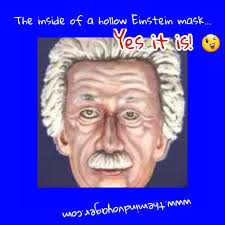Three experiments were conducted to investigate factors contributing to the 'hollow face' illusion. The Mind Voyager Painted Einstein Hollow Face Illusion Http Www Themindvoyager Com Optical Illusion Einstein Mask You Have Full Control Of What You See And Perceive Nothing Can Fool You P Facebook