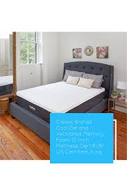 Classic Brands Cool Gel And Ventilated Memory Foam 12 Inch Mattress Certipur Us Certified King