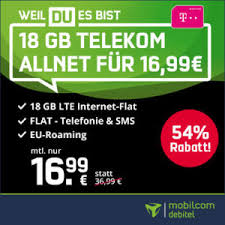 Eine nachrüstung des moduls ist dann für ende 2021 / anfang bzw. Mobilcom Debitel Green Lte 18 Gb Tarif Telekom Vodafone Ab 14 99 Monat