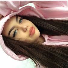 Only blonde hair with blue eyes are pretty. Blue Eyes Brown Hair And Cute Image 4691908 On Favim Com