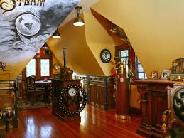 Even though steampunk is still new and elusive when it comes to home design, it is gradually beginning to show its influence in the world of interior design. Diy Steampunk Wall Decor Royals Courage Improbable Steampunk Home Decor