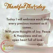 Good morning thankful thursday images. Positive Thankful Thursday Quotes Sharing Positive