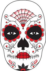 Surface Fragments How To Make A Day Of The Dead Mask Day Of The Dead Mask Halloween Make Halloween Skull