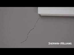 How to hide cracks in ceilings. How To Fix Cracks In Drywall Sherwin Williams Youtube