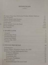 Deb dilaksanakan atau diperkenalkan pada oleh perdana menteri tun abdul razak dato' hussein kerana reaksi peristiwa rusuhan perkauman pada 13 mei 1969. Buku Terpakai Dasar Ekonomi Baru Pertumbuhan Negara Facebook