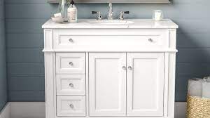 We carry white bathroom vanities that come with an elegant single piece porcelain countertop sink, which is both beautiful and easy to maintain. The 7 Best Single Bathroom Vanities Of 2021