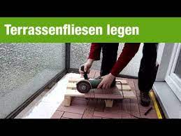 Preis von 2,19 € bis 53,34 €. Terrassenfliesen Selbst Verlegen Gartenxxl Youtube
