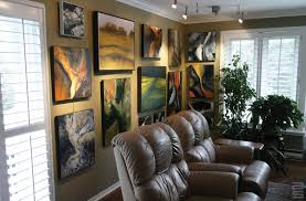 Attach your hook to the picture rail. Residential Hanging System Track Close To Molding As Hanging