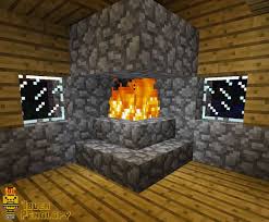 How To Make A Fireplace That Won T Burn Your House Down In Minecraft Minecraft Minecraft Designs Minecraft Decorations