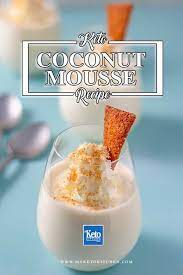 Keto Vanilla Mousse Recipe Delicious Sugar Free Dessert Recipe Low Carb Recipes Dessert Mousse Recipes Sugar Free Desserts