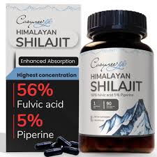 Amazon.com: cosynee Shilajit Himalayan Capsules Made with Pure and Organic  Shilajit Powder | Nature Source of 56% Fulvic Acid and 5% Piperine | Energy  Support | 90 Capsules : Health & Household