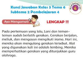 Kunci jawaban tema 6 kelas 6 subtema 2 pembelajaran 4. Kunci Jawaban Kelas 3 Tema 6 Subtema 2 Pembelajaran 4 Simple News Kunci Jawaban Lengkap Terbaru
