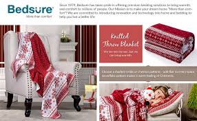A wide variety of christmas knitted blanket options are available to you, such as technics, use, and material. Bedsure Christmas Decorative Throw Knitted Woven Blanket