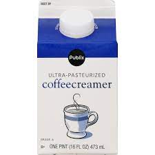 In simple words, coffee creamers contain sugar or artificial sweetener, thickener, and oil as the three main ingredients. Publix Coffee Creamer 1 Pt From Publix Instacart