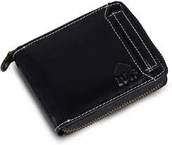 Buy LUYF Sable Genuine Leather Wallet for Men | Premium Finish Wallet |  RFID Wallet for Men | Purse for Men-Black at Amazon.in