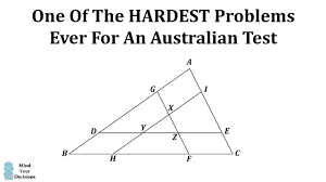 One Of The Hardest Problems Ever Exam In Australia Math Genius Mental Math Tricks Math Tricks