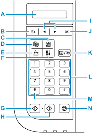 Press the menu button and network screen will display. Canon Inkjet Manuals Tr4500 Series Operation Panel
