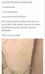 Pin By Yuzby Evelyn On Cleaning Hacks Best Shower Cleaner Shower Cleaner Cleaning Hacks
