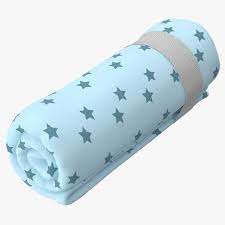 Baby Blankets 02 02 3d Model Ad Blankets Baby Model Baby Blanket Baby Models Blanket