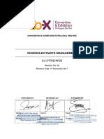 Malaysia has a problem to manage the scheduled waste (sw) regarding on collection, transportation, treatments and disposal. Environmental Audit Sewage Treatment Waste