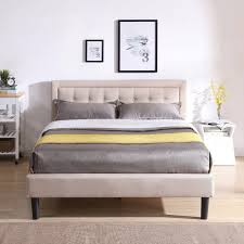 Pinheiro Tufted Upholstered Platform Bed Headboards For Beds Upholstered Platform Bed Platform Bed Frame