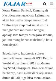 Jun 04, 2021 · abangnya, k nadarajah, 82, berkata pelantikan pillai atau nama sebenarnya, k thiruvenkatar sebagai datuk bandar di negara asing itu bukan saja membanggakan keluarga, malah mengharumkan nama negara. Mengharumkan Nama Negara In English Lertyi