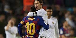 We Want The Best Around Real Madrid Captain Sergio Ramos Wants Lionel Messi To Stay With Arch Riv The New Indian Express