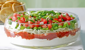 Recette Trempette Nachos Etagee Cheesy Dip Recipes Layered Dip Recipes Kraft Recipes