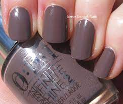 After properly manicuring the nails, cleanse thoroughly with an opi expert touch nail wipe saturated with n.a.s. Never Enough Nails Opi Infinite Shine Swatches And Wear Test