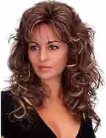 Deifor Women 80s Rocker Wigs Long Curly Heat Resistant Synthetic Natural  Looking Hair for Cosplay(Brown Mix Blonde) : Clothing, Shoes & Jewelry