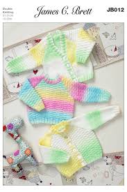 Manual woolen sweater knitting crochet wooden bowl yarn wool needle holder diy. Cardigans And Sweater In James C Brett Baby Marble Dk Jb012