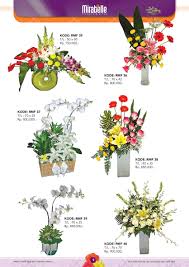 Carik kartu, daftar, atau buku yang memuat nama benda atau informasi tertentu. Katalog Mirabelle Flowers Gift 2012 Yogasdesign