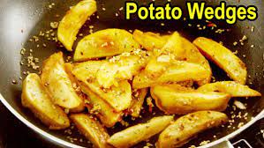 How To Make Potato Wedges Easy Indian Snacks Recipes Vegatarian Recipe Indian Snack Recipes Easy Indian Snacks Appetizer Recipes Vegetarian
