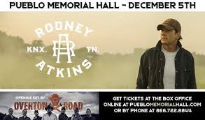 Rodney Atkins With Overton Road At Pueblo Memorial Hall Pueblo